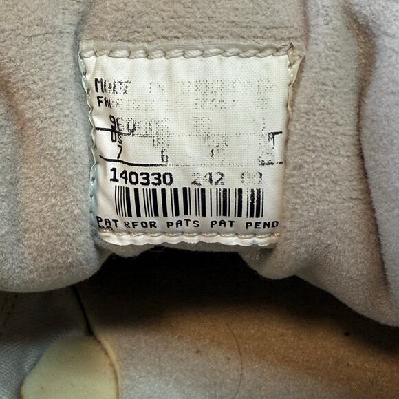 Nike GTS Canvas Shoes Tan Navy Blue Vintage 2001 Men’s Size 7 - 140330-242 - Picture 8 of 9